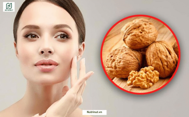 Cô gái với làn da sáng mịn